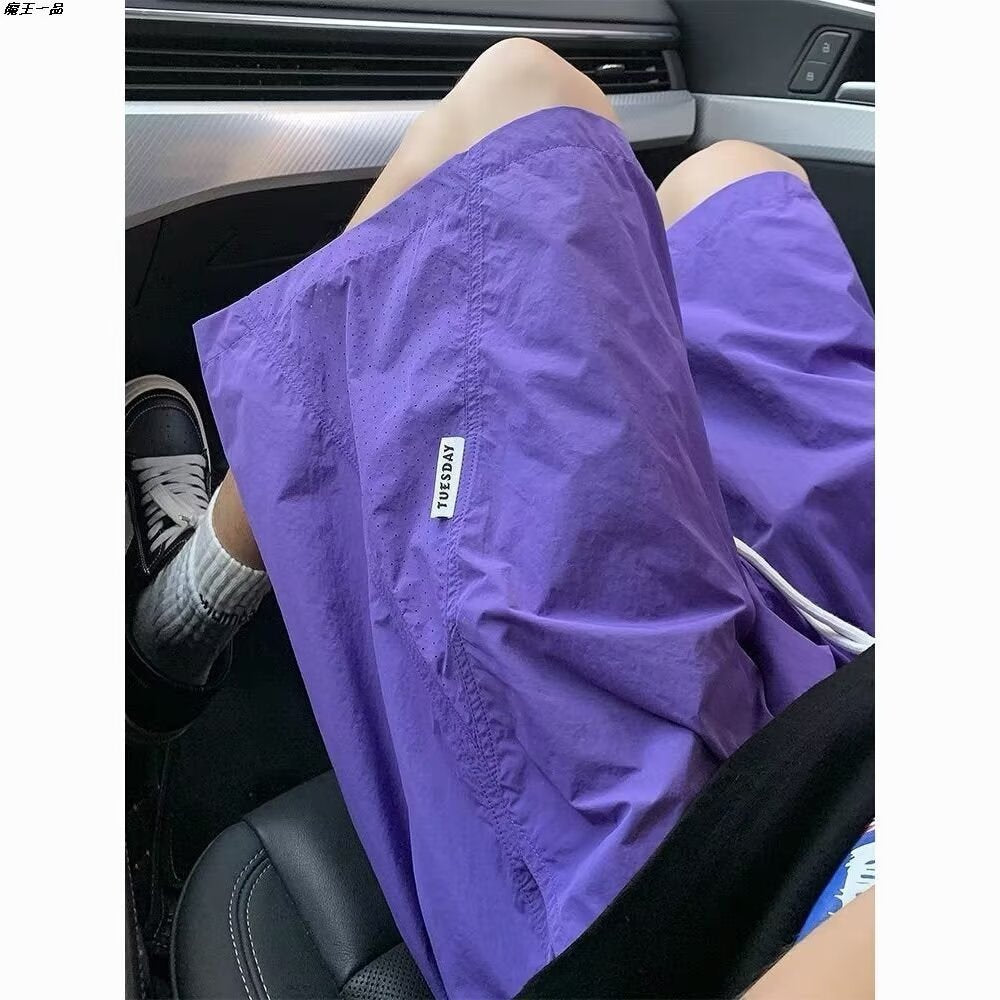 Mesh Ice Silk Quick-Dry Shorts