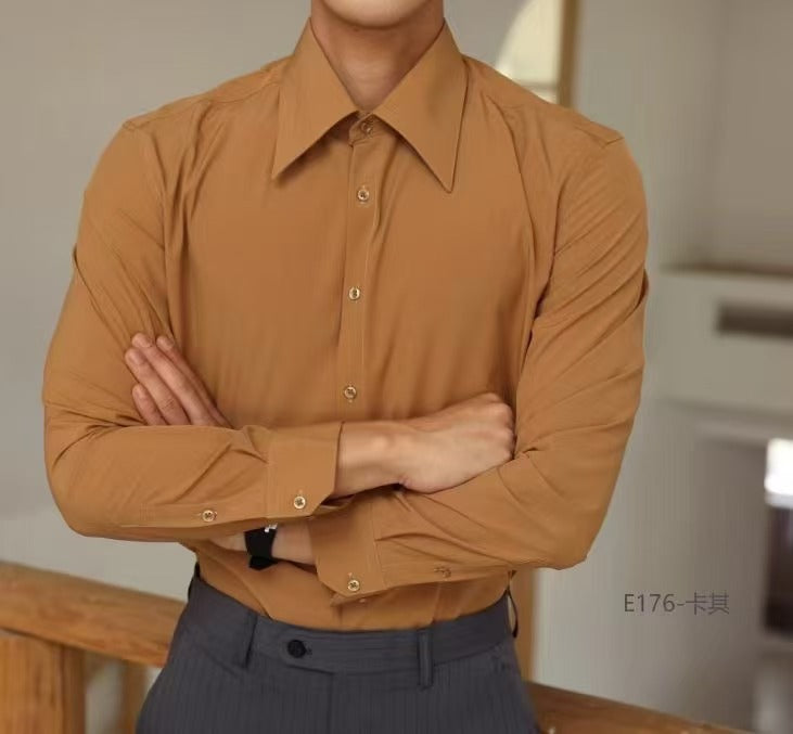 Imperial Collar French Dress Shirt