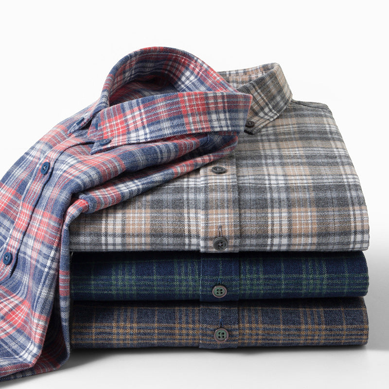 Flannel Plaid Shirt