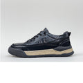 Premium Top-Grain Leather Casual Sneakers