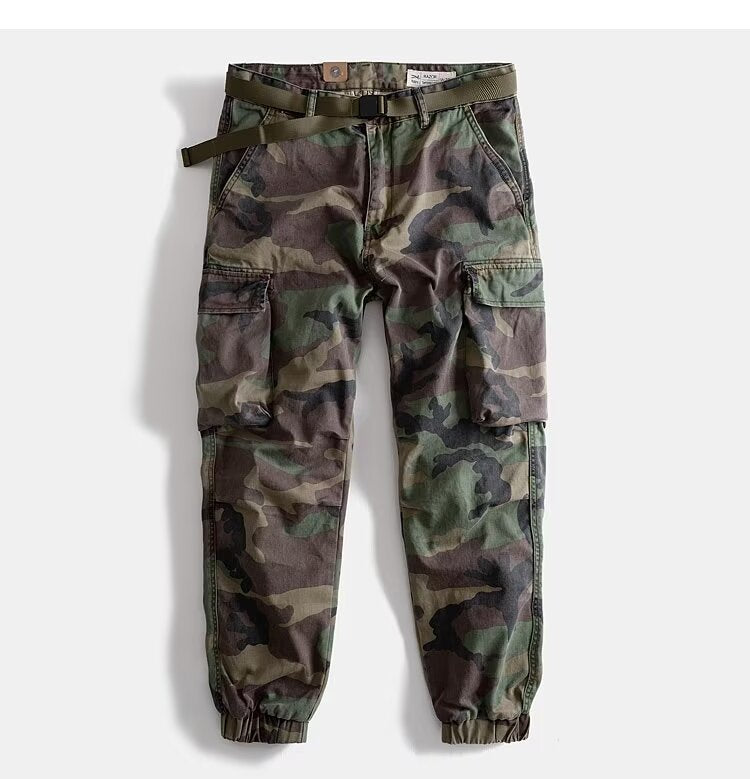 Tactical Canvas Cargo Trousers