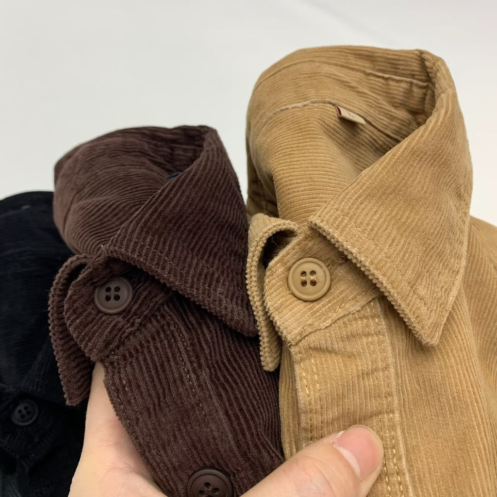 Heavyweight Corduroy Utility Overshirt