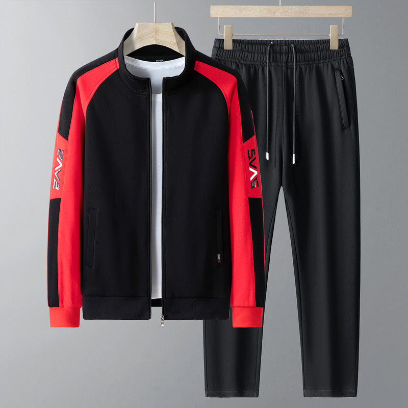 Modern Contrast Track Suit