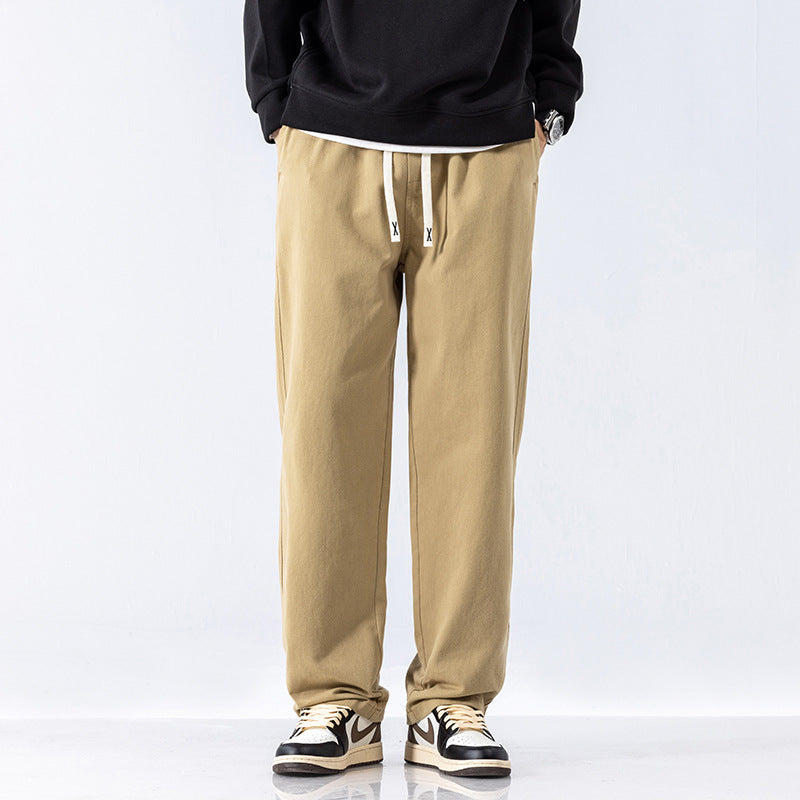 Anxin Cotton Wide-Leg Pants