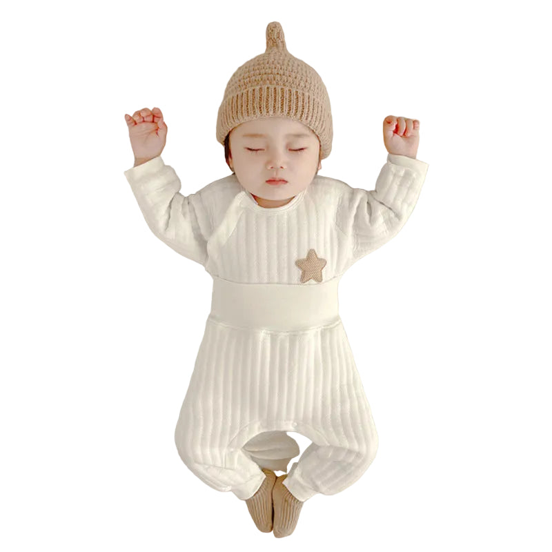 Padded Baby High-Waist Thermal Set