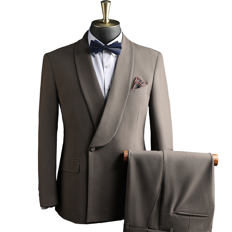 Men’s Modern Three-Piece Tuxedo Set