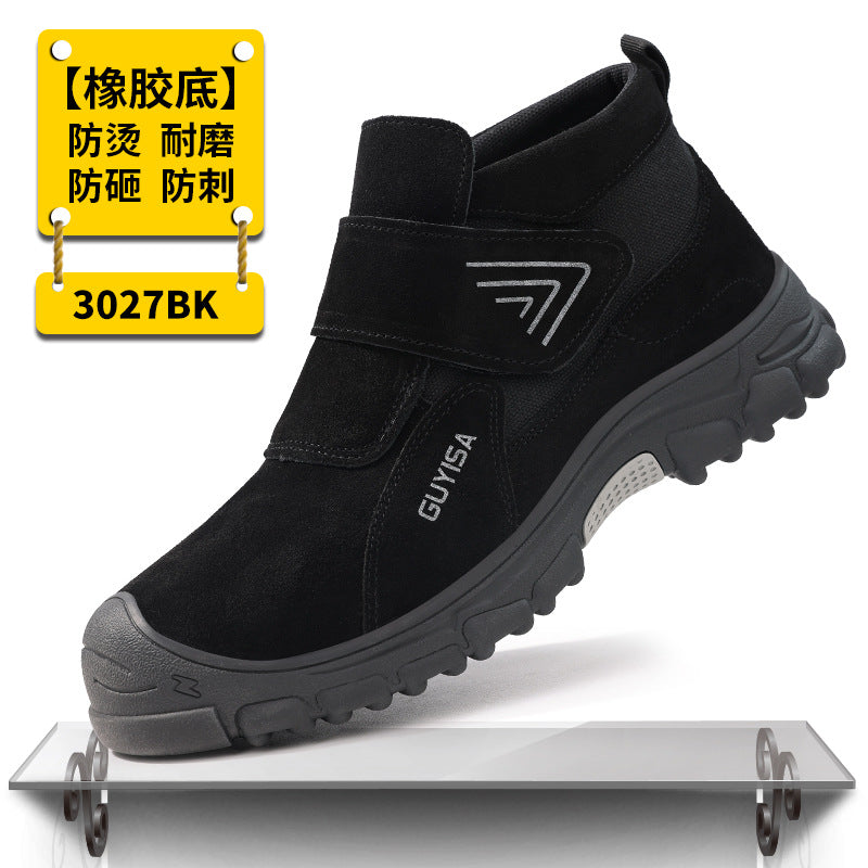anti-puncture safety work wear-resistant shoes
