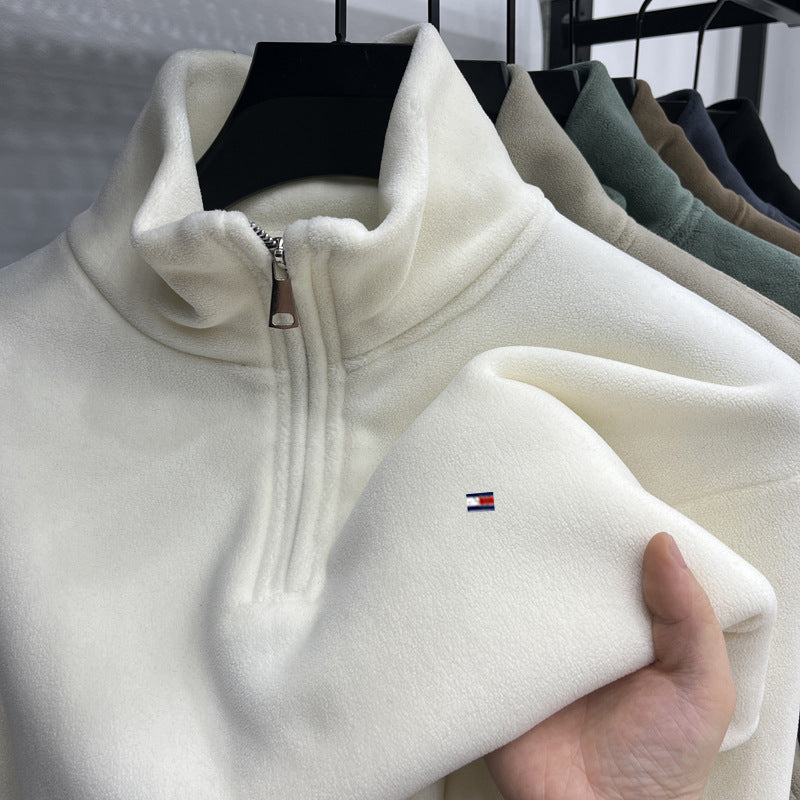Quarter-Zip Fleece Sweatshirt