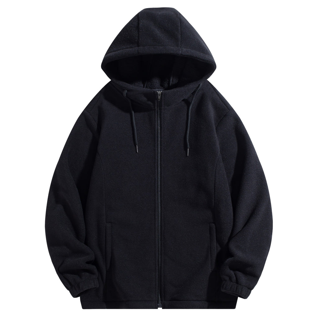 Technical Half-Zip Fleece Hoodie