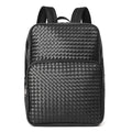 Woven Geometric Backpack