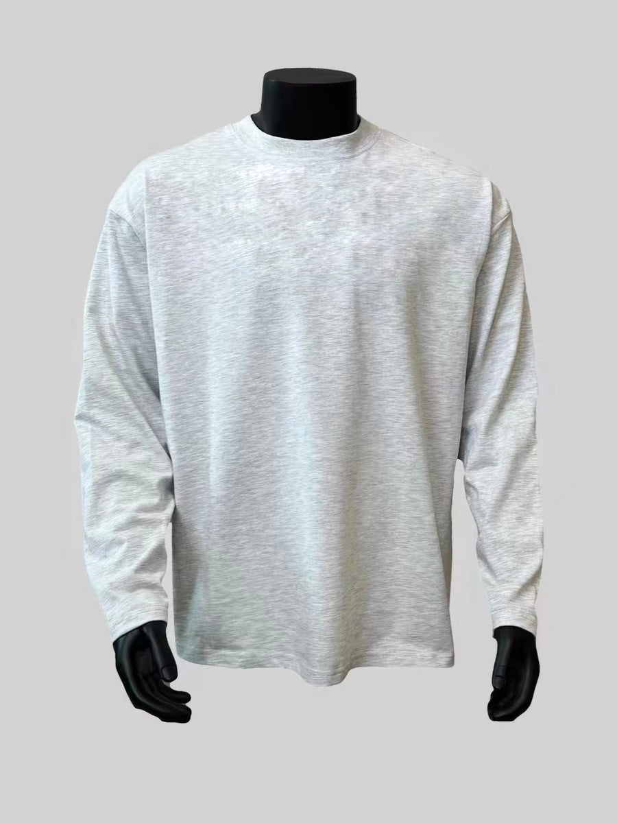 American Style Basic Mock Neck T-Shirt