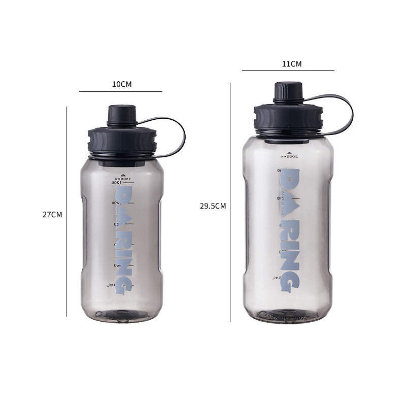 1.5L–2L Ergonomic Sports Water Bottle