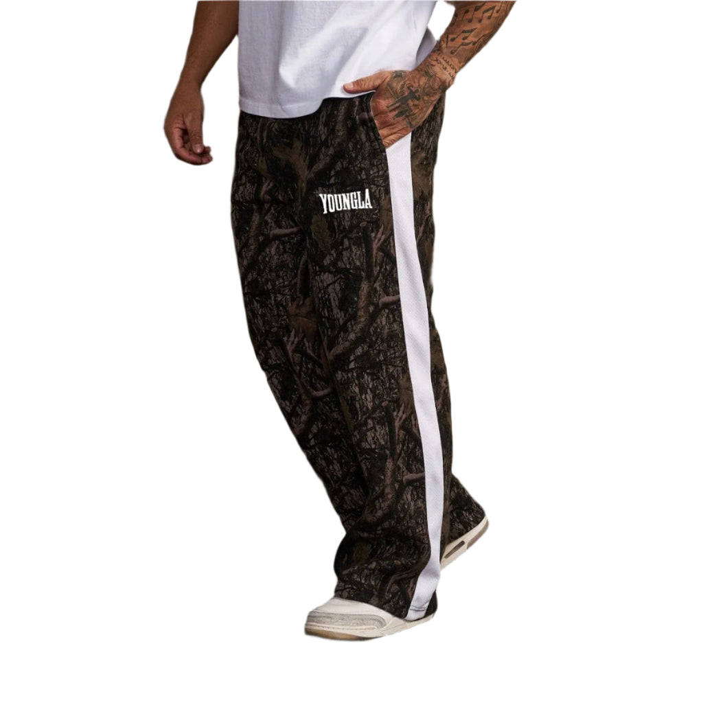 YOUNGLA Men's Relaxed Fit Athletic Pants