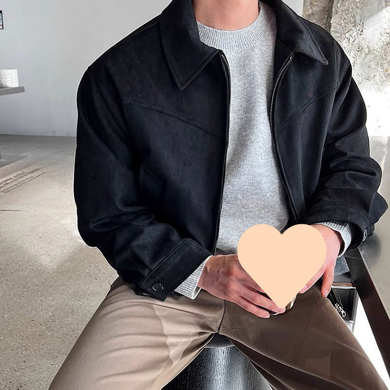 Zip-Up Collared Jacket