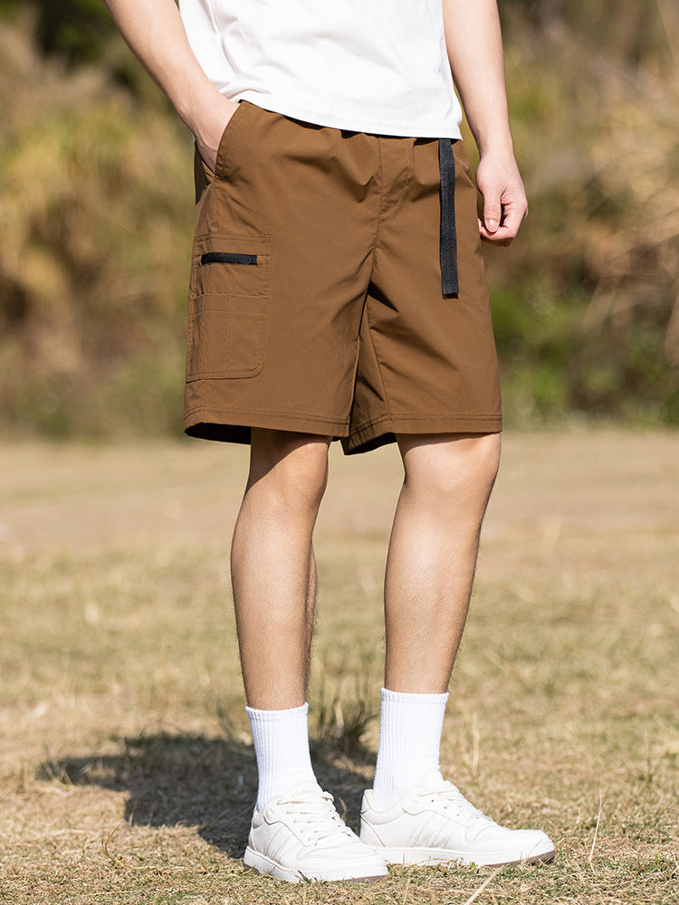 Men's Multi-Pocket Outdoor Utility Shorts