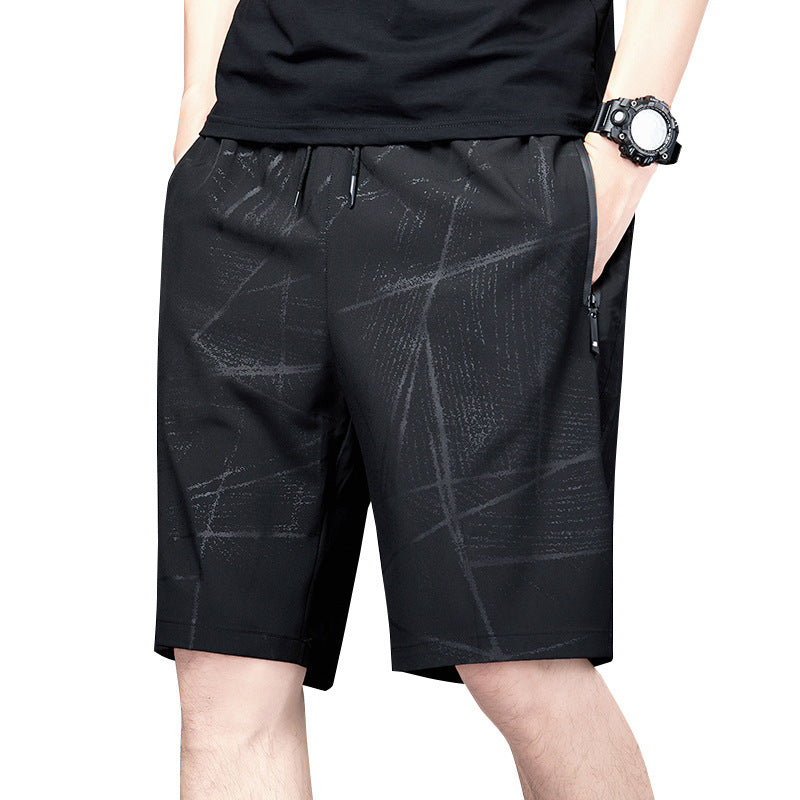 Ice Silk Casual Shorts