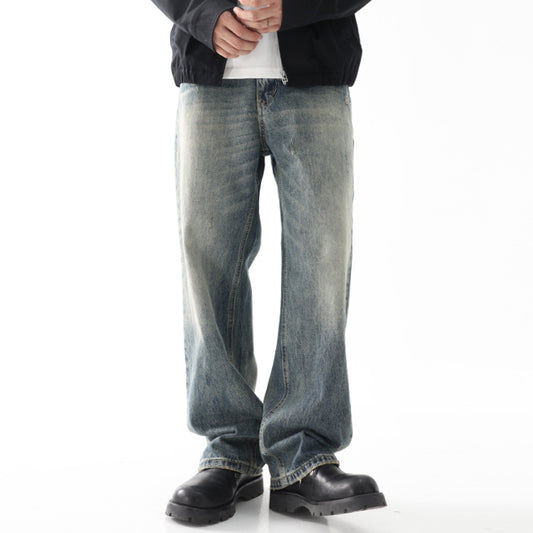 Distressed Denim Jeans