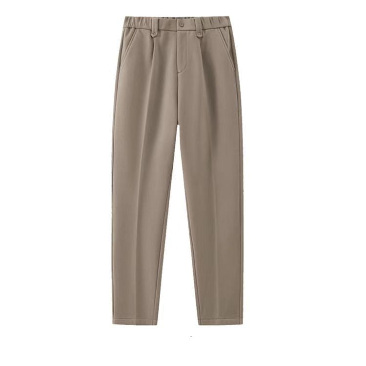 Slim-Fit Casual Trousers