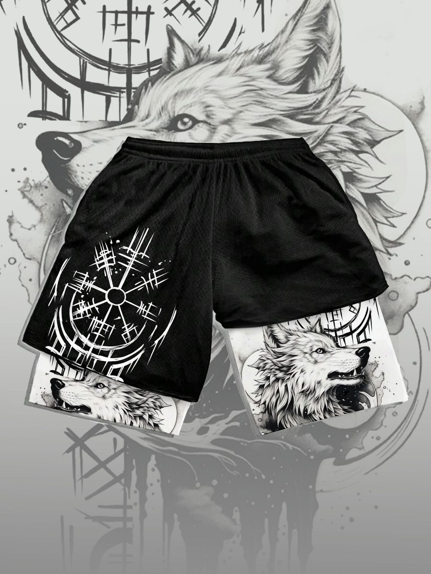 Layered Performance Shorts