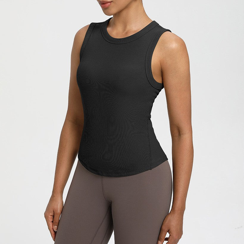 Crew-Neck Yoga Tank