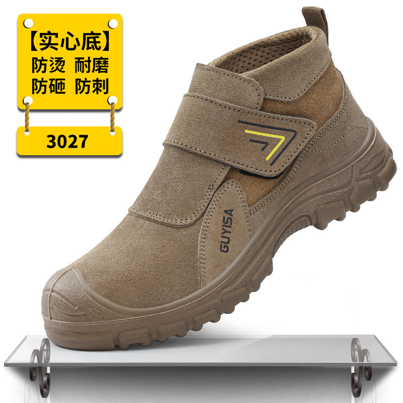 anti-puncture safety work wear-resistant shoes