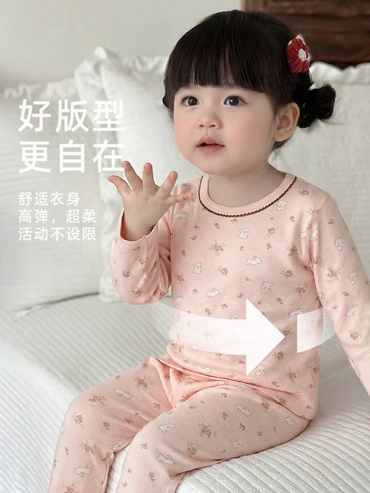 Lycra Cotton Kids' Lounge Set