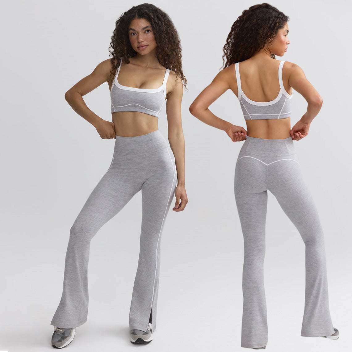 Crossover Yoga Flare Pants