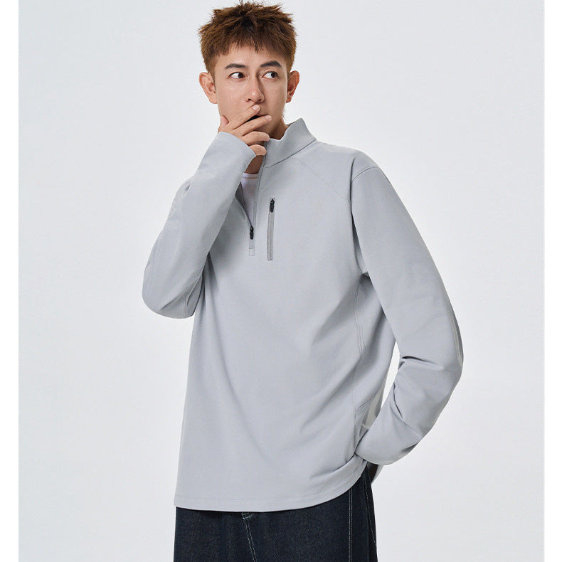 Men's Outdoor Half-Zip Fleece Pullover
