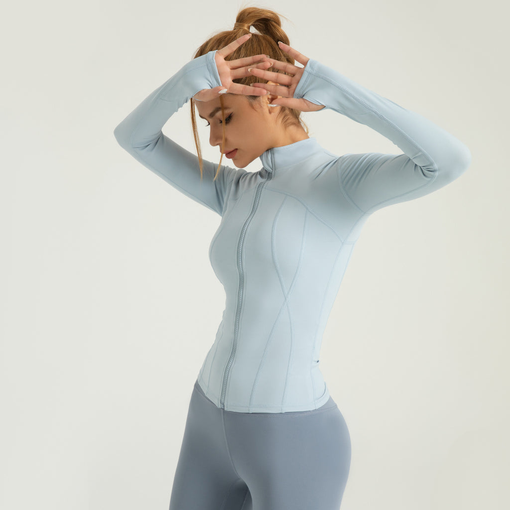 Zip-Up Athletic Jacket