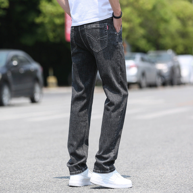 Slim Fit Straight-Leg Jeans