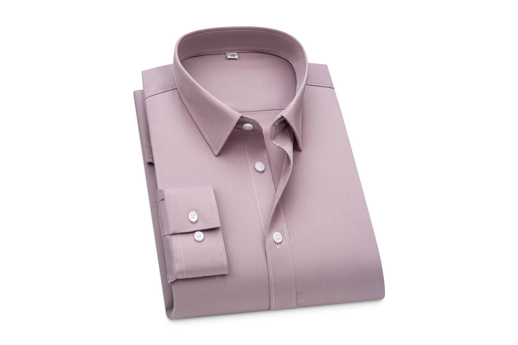 Men's Business Casual Long-Sleeve Shirt