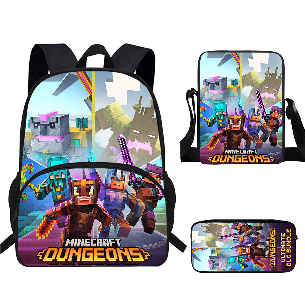 Minecraft Backpack Set