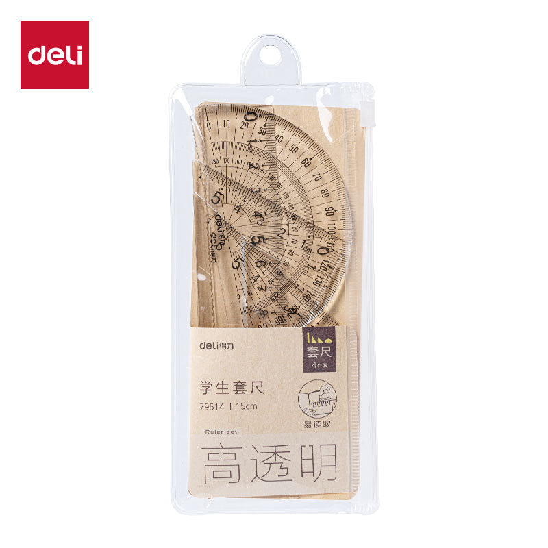 Math Geometry Ruler Set
