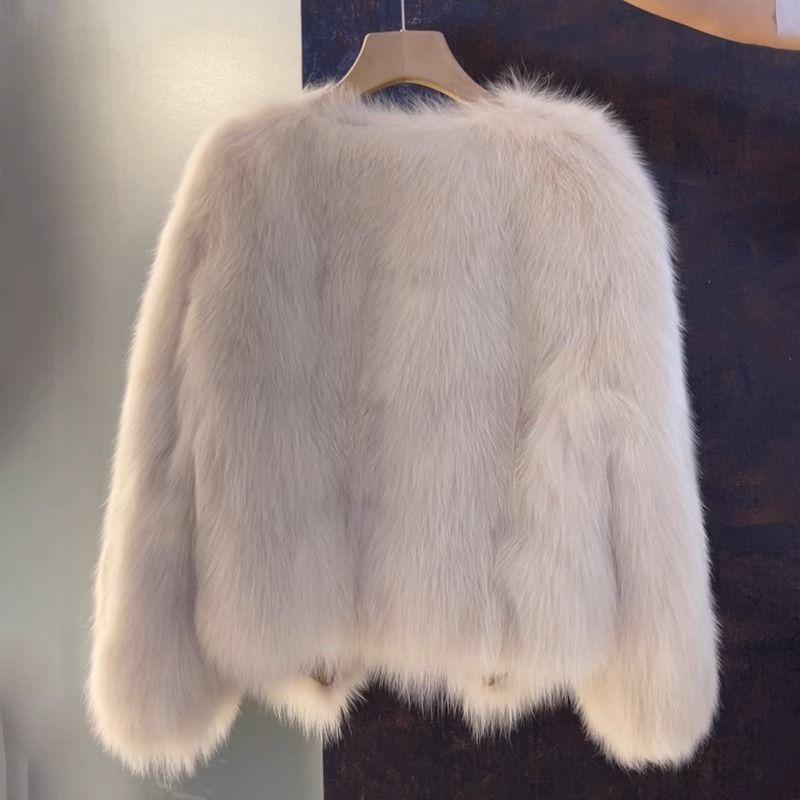 Plush Faux Fur Jacket