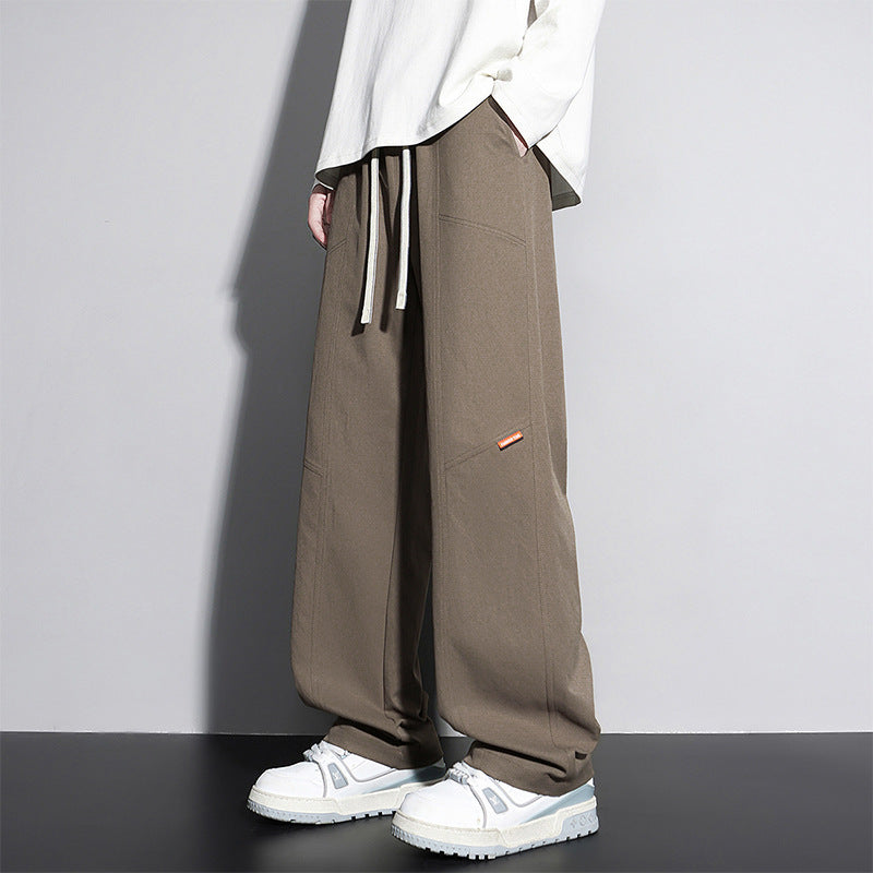 Loose Fit Casual Trousers