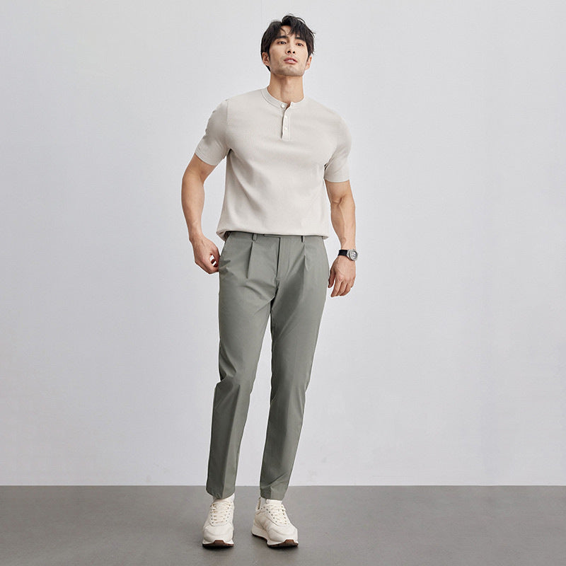 Knitted Polo Shirt