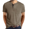 Men’s Slim-Fit Henley Tee