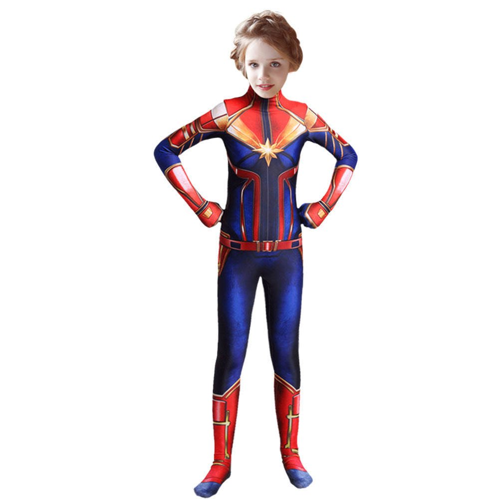 Captain Marvel Cosplay Bodysuit