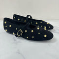Studded Mary Jane Flats – color detail