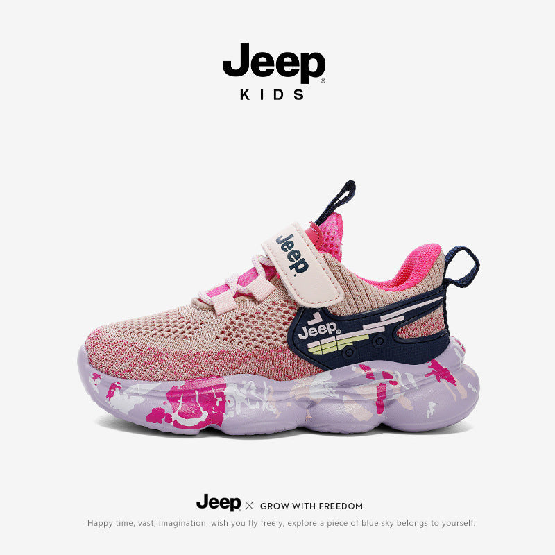 Breathable Mesh Athletic kids Sneakers