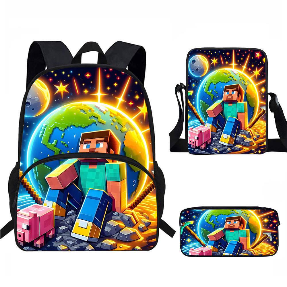 Minecraft Backpack Set