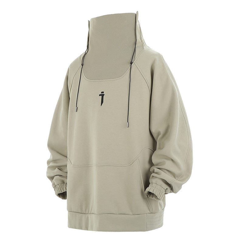 Urban Tech-Neck Oversize Hoodie