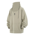 Urban Tech-Neck Oversize Hoodie