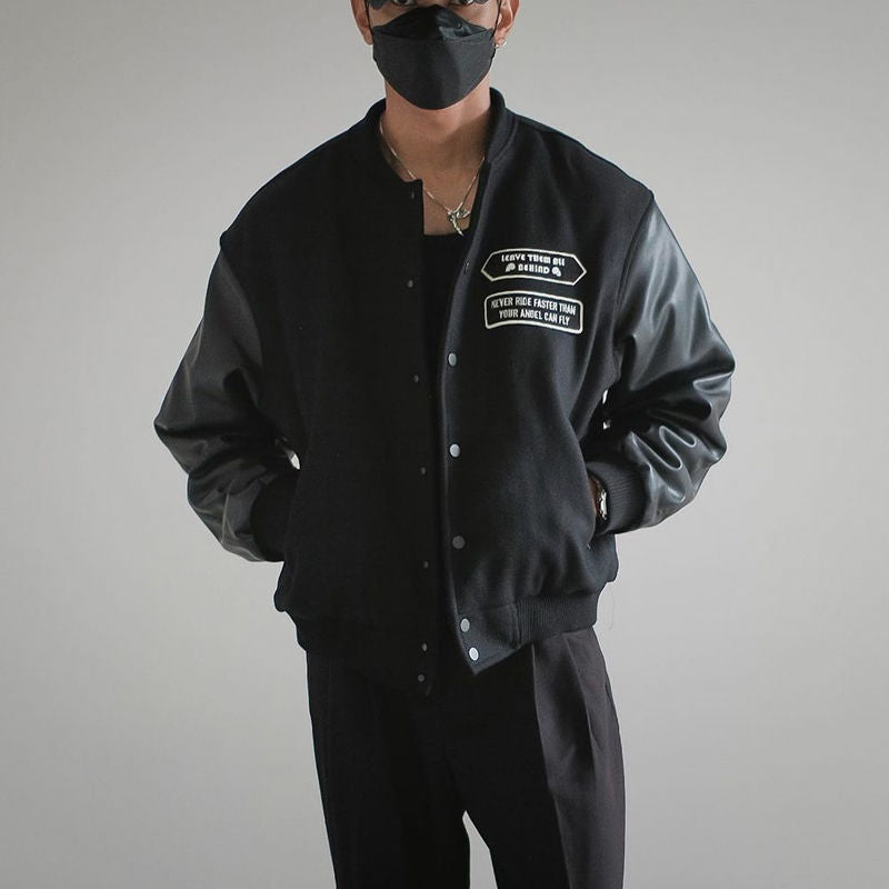 Varsity-Style Statement Jacket