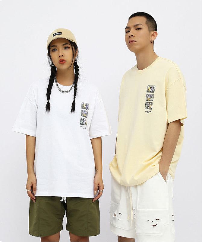Graphic Oversized Cotton Tee