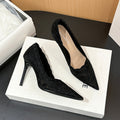 Lace Pointed-Toe Stilettos