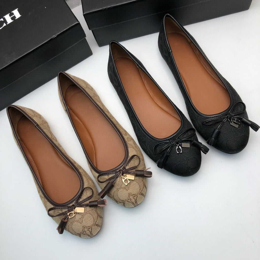 Tassel Bow Loafers