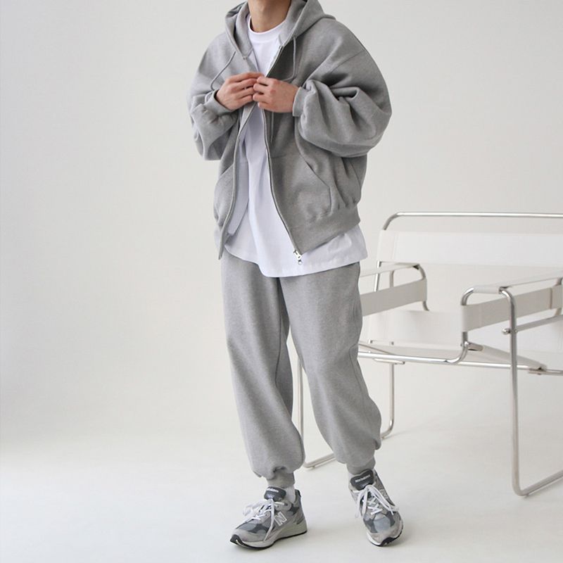 Hooded Sweatshirt and Joggers Set