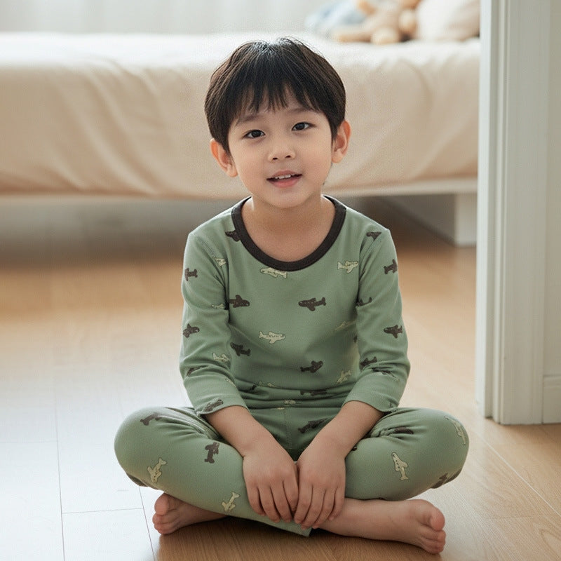 Lycra Cotton Kids' Lounge Set