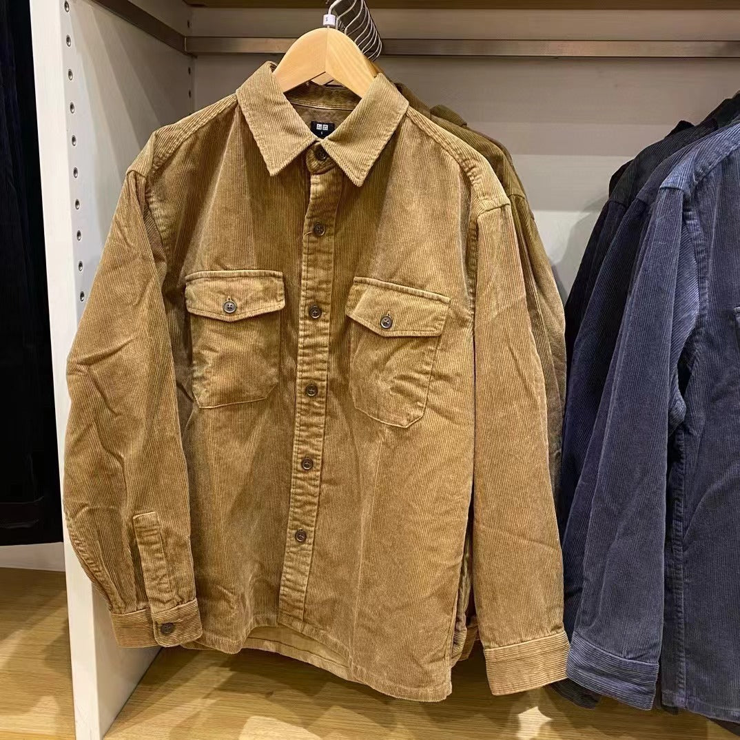 Corduroy Workwear Shirt Jacket